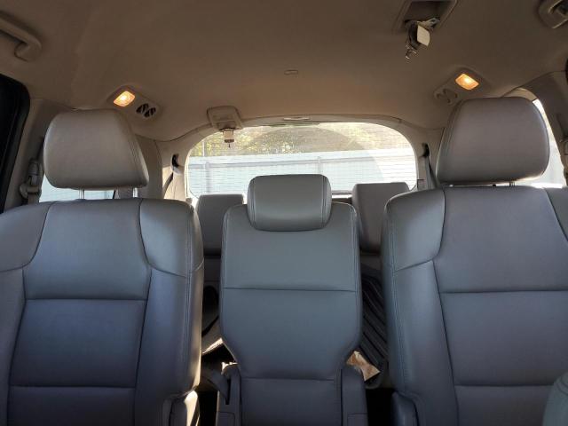 5FNRL5H92EB022136 - 2014 HONDA ODYSSEY TOURING GRAY photo 10