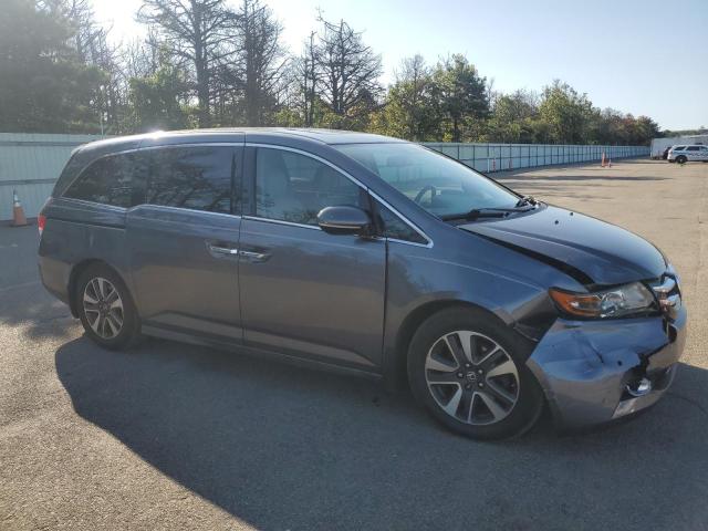 5FNRL5H92EB022136 - 2014 HONDA ODYSSEY TOURING GRAY photo 4