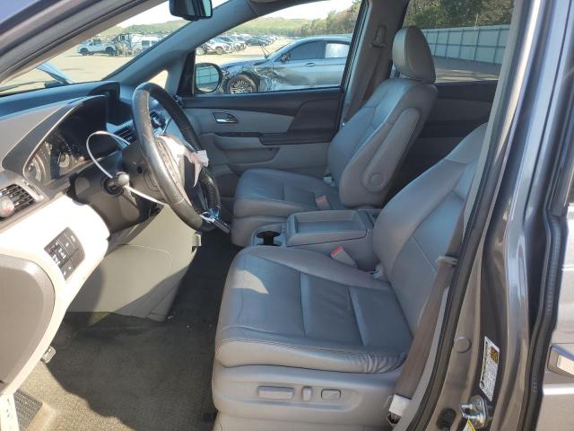 5FNRL5H92EB022136 - 2014 HONDA ODYSSEY TOURING GRAY photo 7