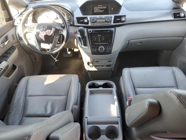 5FNRL5H92EB022136 - 2014 HONDA ODYSSEY TOURING GRAY photo 8