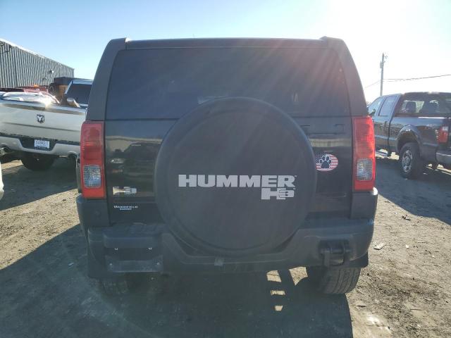 5GTDN13E078231856 - 2007 HUMMER H3 BLACK photo 6