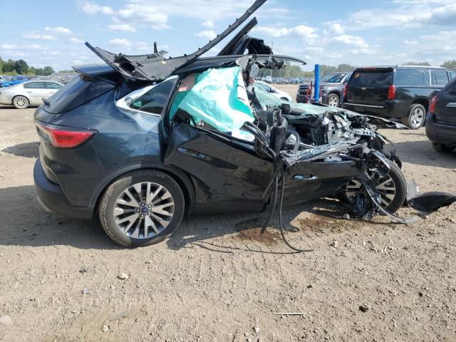 1FMCU9J90NUA98526 - 2022 FORD ESCAPE TITANIUM 蓝色 照片 3