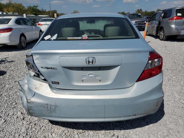 19XFB2F55CE044607 - 2012 HONDA CIVIC LX BLUE photo 6
