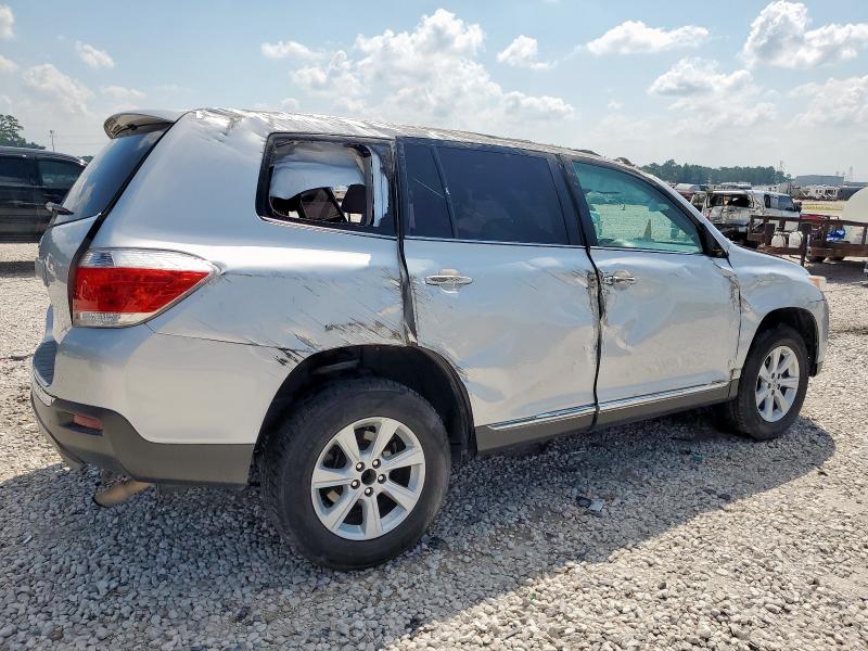 5TDZA3EH7DS045847 - 2013 TOYOTA HIGHLANDER BASE Күміс фото 3