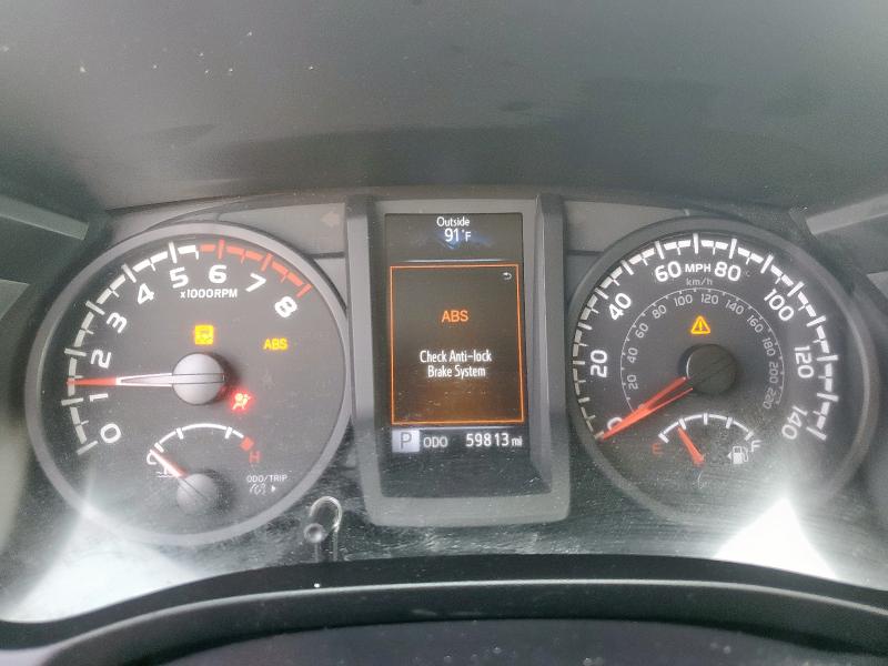 3TYAX5GN6NT039554 - 2022 TOYOTA TACOMA DOUBLE CAB SILVER photo 9