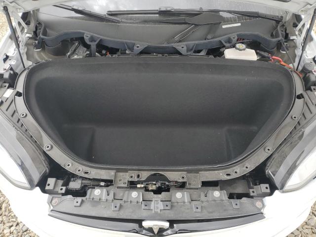 7SAXCBE66NF332504 - 2022 TESLA MODEL X 白色 照片 12