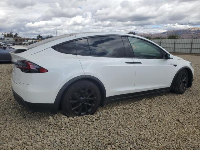 7SAXCBE66NF332504 - 2022 TESLA MODEL X 白色 照片 3