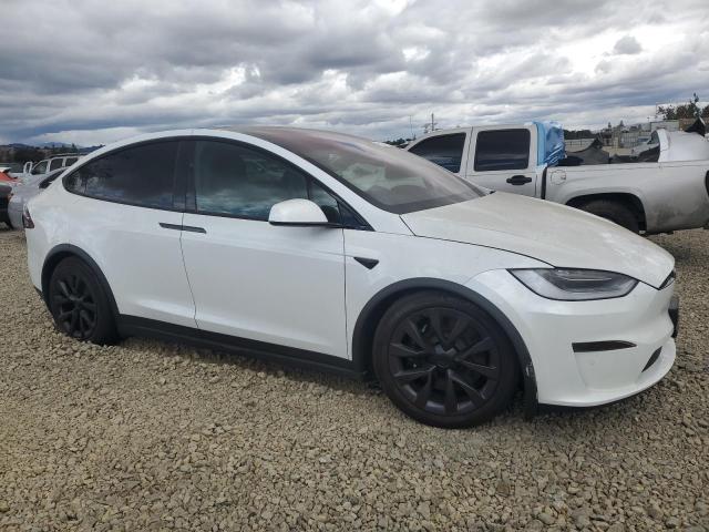 7SAXCBE66NF332504 - 2022 TESLA MODEL X 白色 照片 4