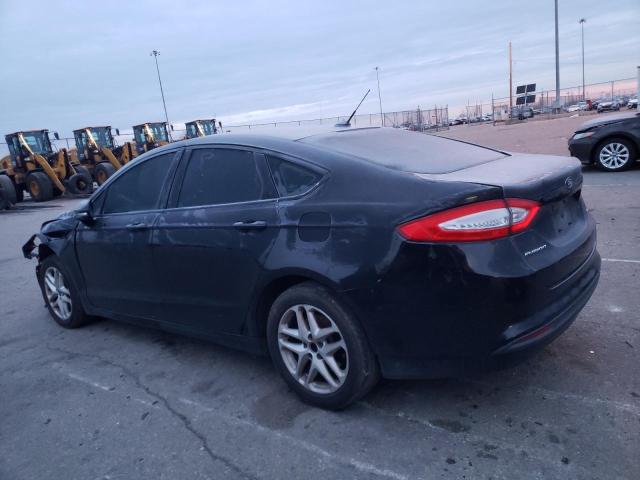 3FA6P0H71DR349817 - 2013 FORD FUSION SE BLACK photo 2