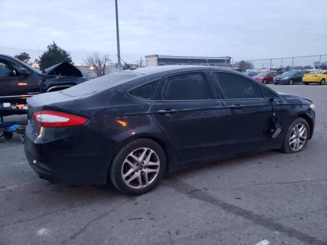 3FA6P0H71DR349817 - 2013 FORD FUSION SE BLACK photo 3