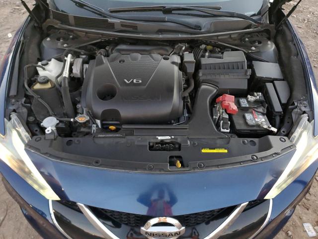 1N4AA6AP6JC407813 - 2018 NISSAN MAXIMA 3.5S BLUE photo 11