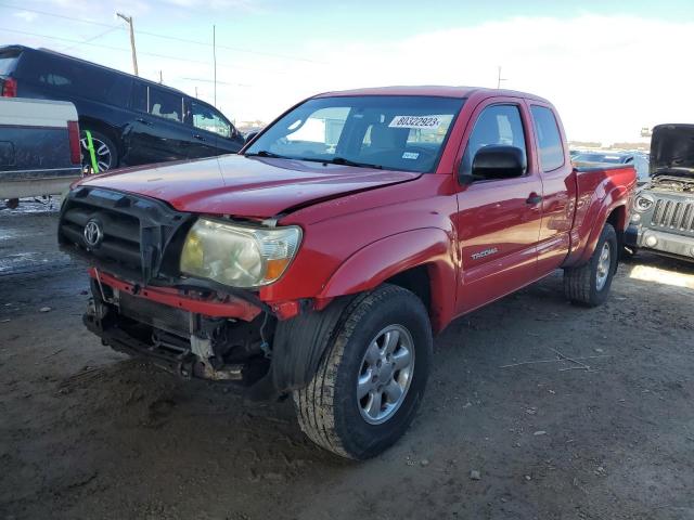 5TETU62N57Z394764 - 2007 TOYOTA TACOMA PRERUNNER ACCESS CAB RED photo 1