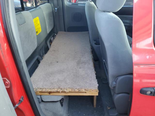 5TETU62N57Z394764 - 2007 TOYOTA TACOMA PRERUNNER ACCESS CAB RED photo 10