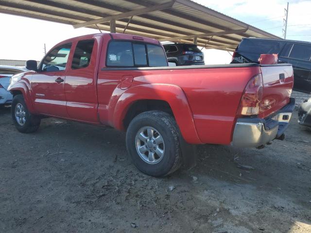 5TETU62N57Z394764 - 2007 TOYOTA TACOMA PRERUNNER ACCESS CAB RED photo 2