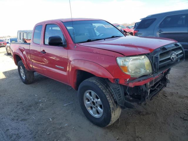 5TETU62N57Z394764 - 2007 TOYOTA TACOMA PRERUNNER ACCESS CAB RED photo 4