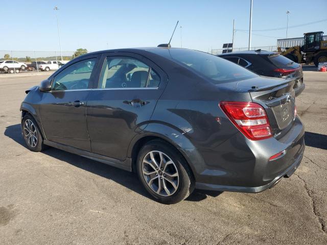 1G1JD5SB8K4133436 - 2019 CHEVROLET SONIC LT Gris photo 2