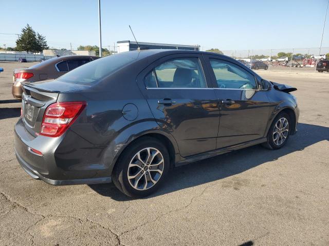 1G1JD5SB8K4133436 - 2019 CHEVROLET SONIC LT Gris photo 3