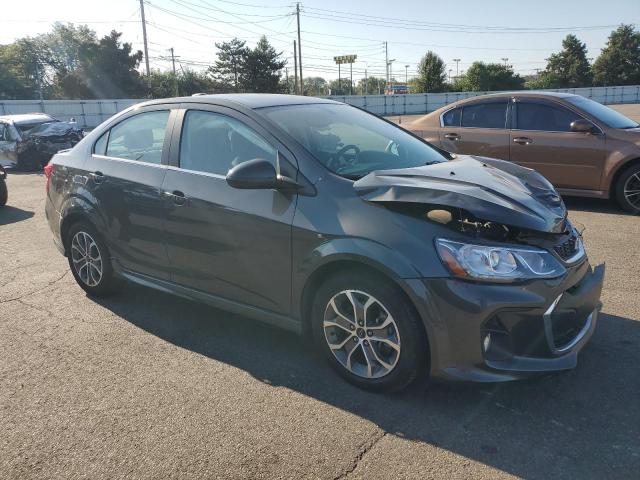 1G1JD5SB8K4133436 - 2019 CHEVROLET SONIC LT Gris photo 4