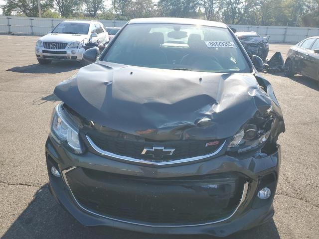 1G1JD5SB8K4133436 - 2019 CHEVROLET SONIC LT Gris photo 5