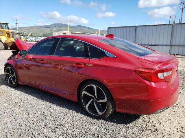 1HGCV1F39JA192960 - 2018 HONDA ACCORD SPORT RED photo 2