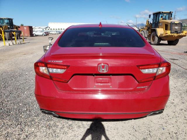 1HGCV1F39JA192960 - 2018 HONDA ACCORD SPORT RED photo 6