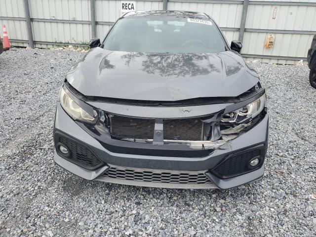 SHHFK7H53HU206776 - 2017 HONDA CIVIC EX GRAY photo 5