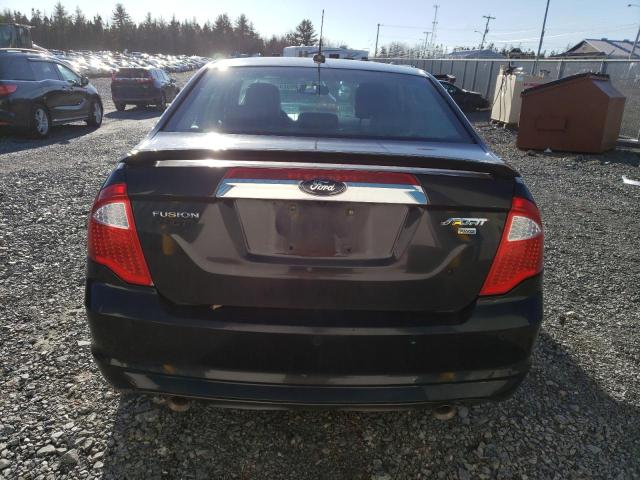 3FAHP0DC3AR125939 - 2010 FORD FUSION SPORT BLACK photo 6