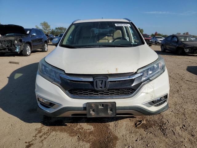 5J6RM4H79FL132471 - 2015 HONDA CR-V EXL WHITE photo 5