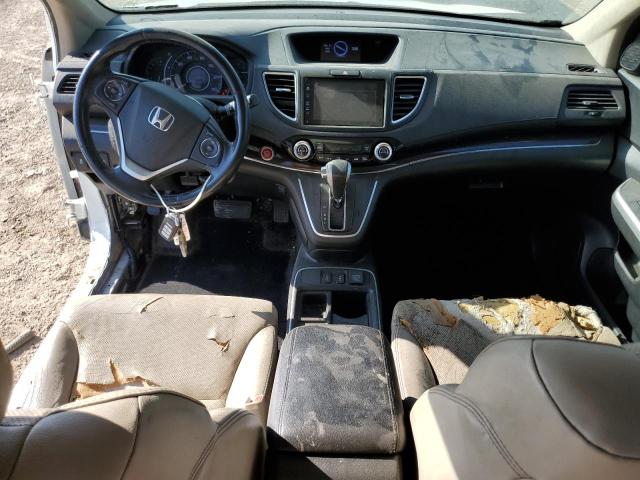 5J6RM4H79FL132471 - 2015 HONDA CR-V EXL WHITE photo 8