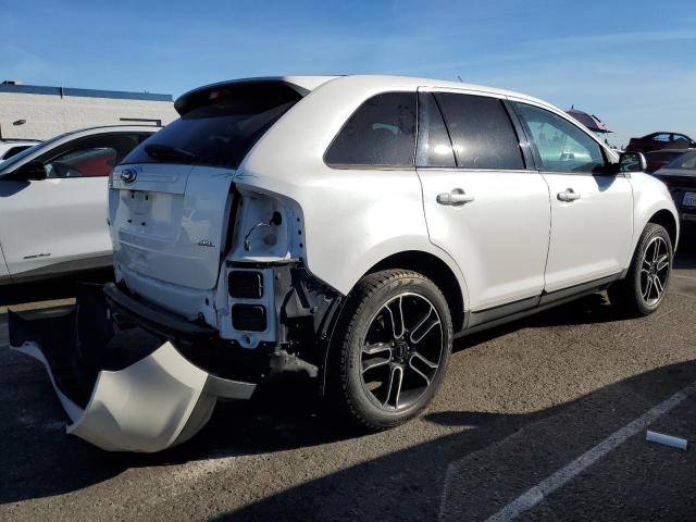 2FMDK3JC5DBB65192 - 2013 FORD EDGE SEL WHITE photo 3