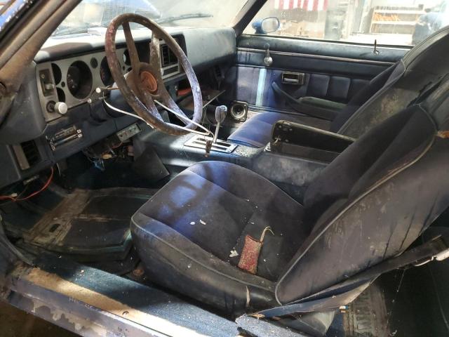 1G1AS87H8BN112343 - 1981 CHEVROLET CAMARO BERLINETTA BLUE photo 7