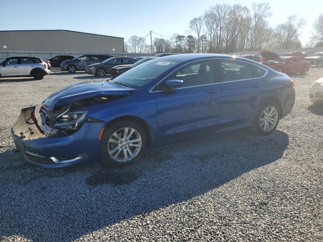 1C3CCCAB3FN657588 - 2015 CHRYSLER 200 LIMITED BLUE photo 1