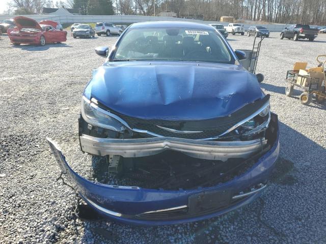 1C3CCCAB3FN657588 - 2015 CHRYSLER 200 LIMITED BLUE photo 5