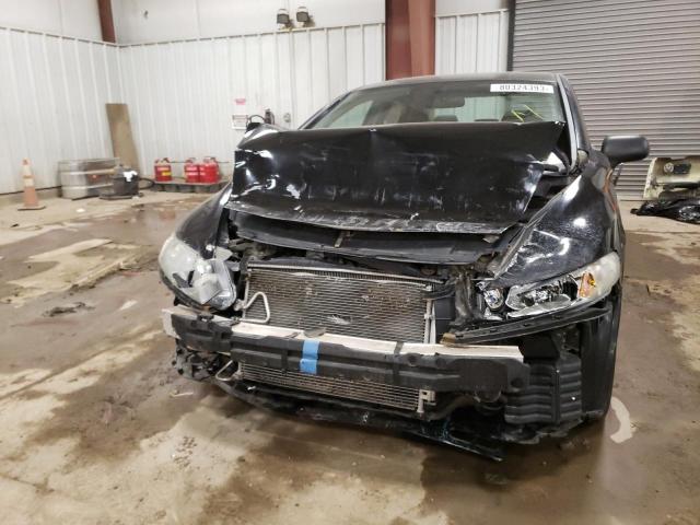 2HGFA1F51BH504976 - 2011 HONDA CIVIC LX BLACK photo 5