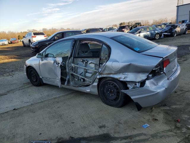 2HGFA1F54BH505118 - 2011 HONDA CIVIC LX SILVER photo 2