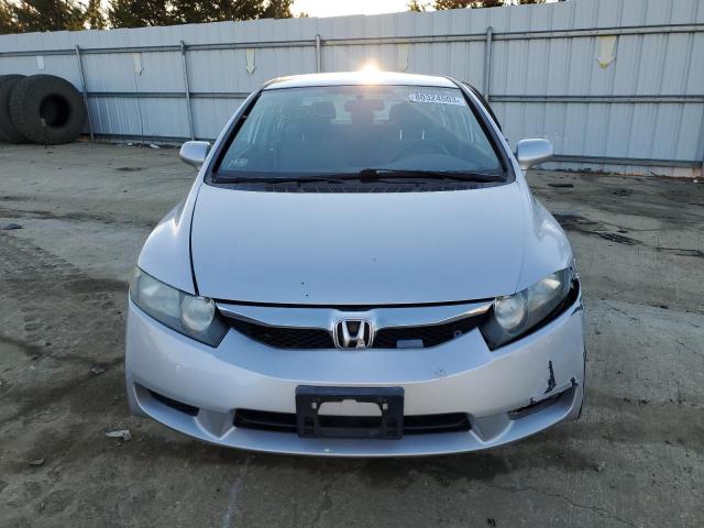 2HGFA1F54BH505118 - 2011 HONDA CIVIC LX SILVER photo 5