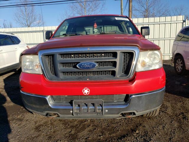 1FTRX14W64NA66178 - 2004 FORD F150 RED photo 5