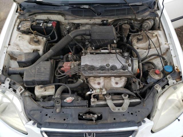 1HGEJ6629VL033794 - 1997 HONDA CIVIC DX WHITE photo 11