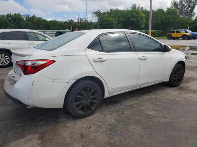 2T1BURHEXGC543549 - 2016 TOYOTA COROLLA L WHITE photo 3