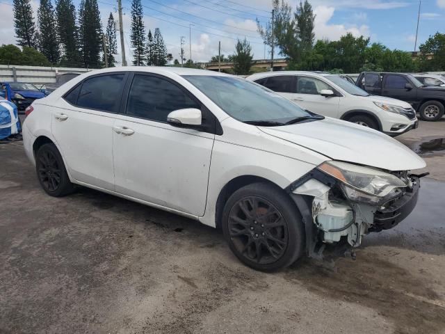 2T1BURHEXGC543549 - 2016 TOYOTA COROLLA L WHITE photo 4