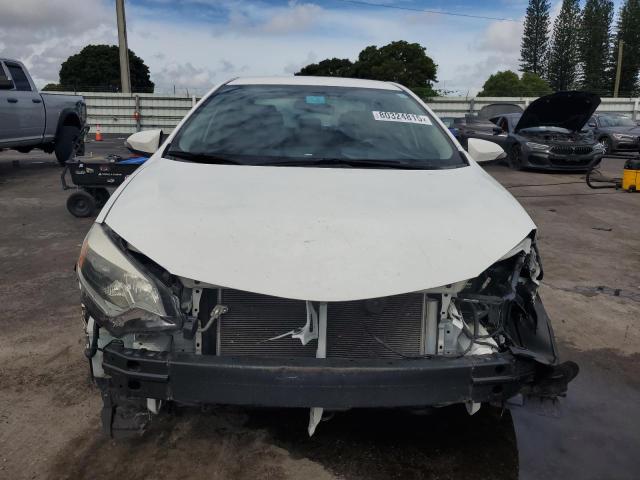 2T1BURHEXGC543549 - 2016 TOYOTA COROLLA L WHITE photo 5