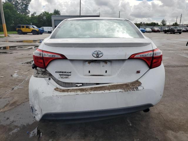 2T1BURHEXGC543549 - 2016 TOYOTA COROLLA L WHITE photo 6