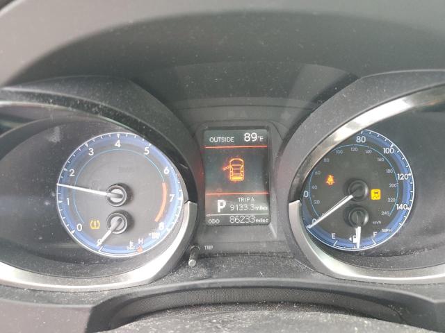 2T1BURHEXGC543549 - 2016 TOYOTA COROLLA L WHITE photo 9