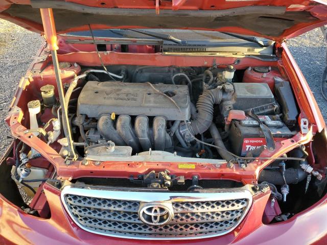 2T1BR32E46C696904 - 2006 TOYOTA COROLLA CE RED photo 11