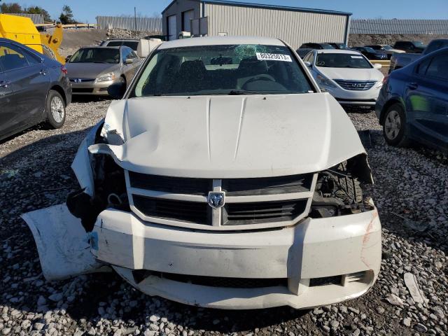 1B3LC46K18N185194 - 2008 DODGE AVENGER SE WHITE photo 5