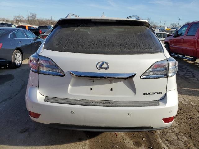 2T2BK1BA9BC080899 - 2011 LEXUS RX 350 WHITE photo 6