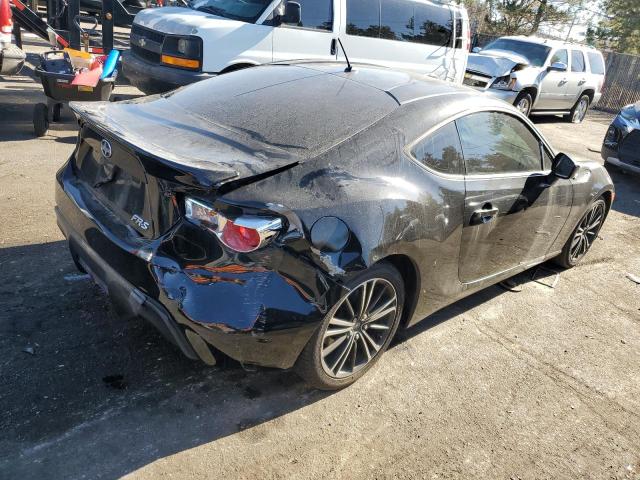 JF1ZNAA12D1707130 - 2013 TOYOTA SCION FR-S BLACK photo 3