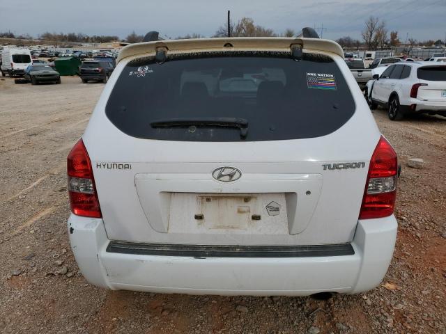 KM8JM12BX7U565027 - 2007 HYUNDAI TUCSON GLS WHITE photo 6