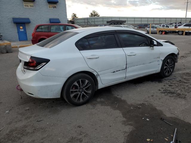 19XFB2F97DE029045 - 2013 HONDA CIVIC EXL WHITE photo 3