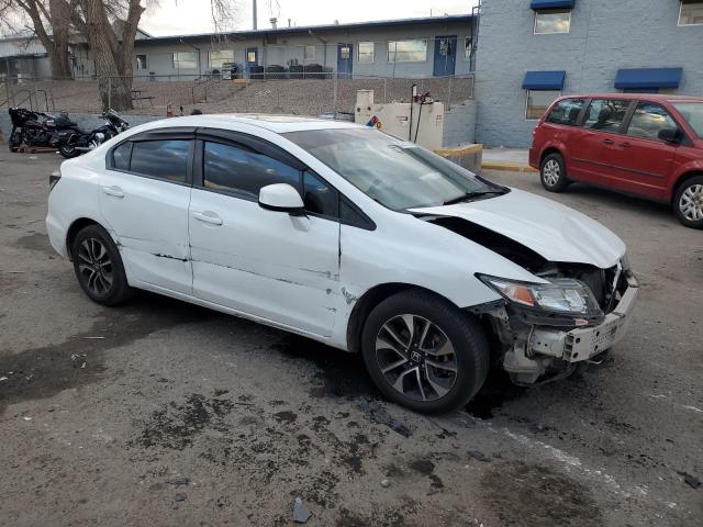 19XFB2F97DE029045 - 2013 HONDA CIVIC EXL თეთრი ფოტო 4